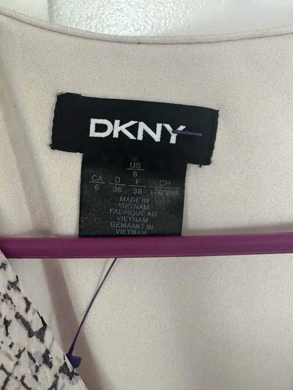DKNY grey black